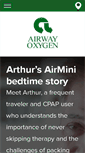 Mobile Screenshot of airwayoxygeninc.com